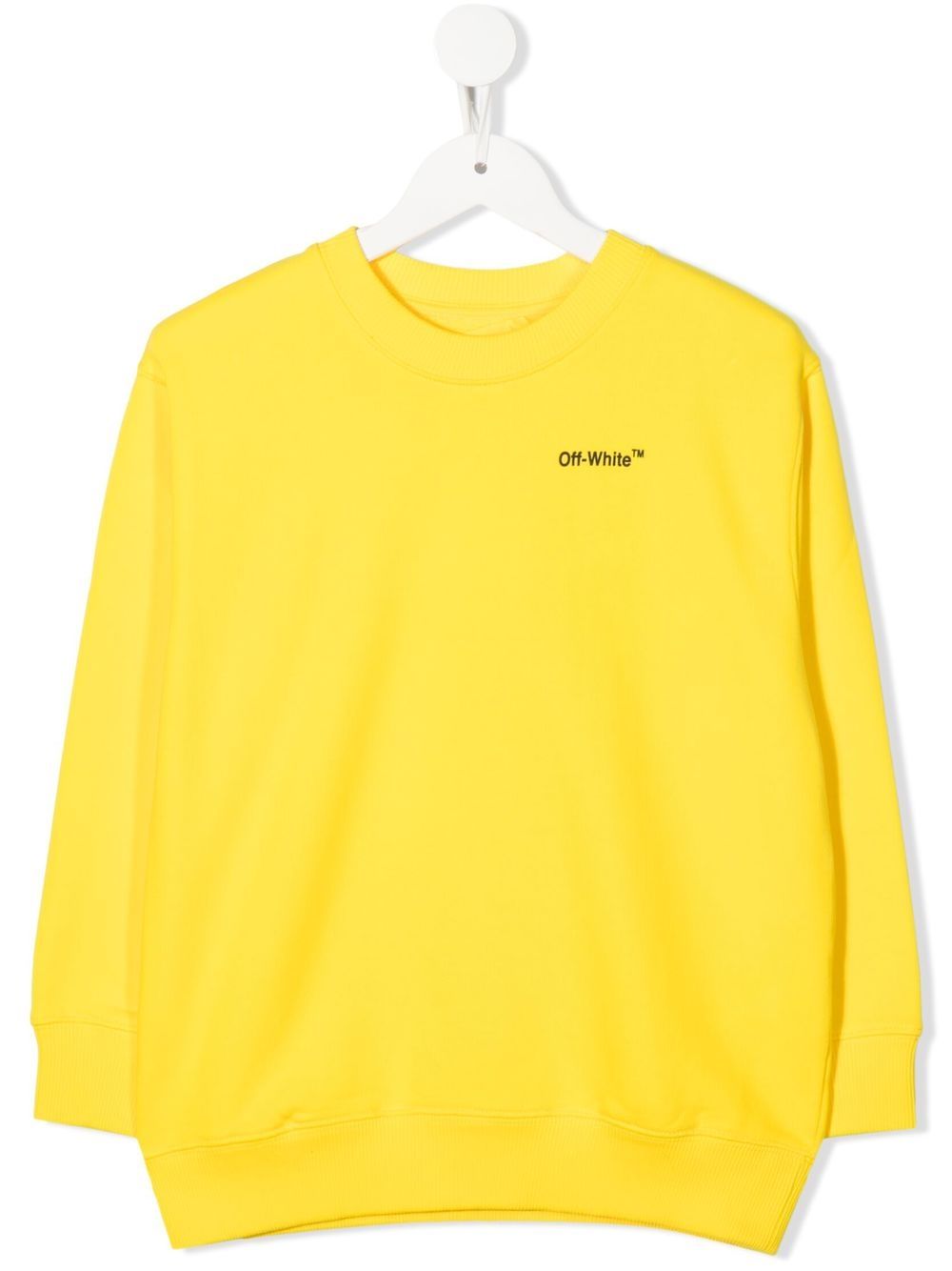 

Off-White Kids sudadera Monster Arrow con cuello redondo - Amarillo