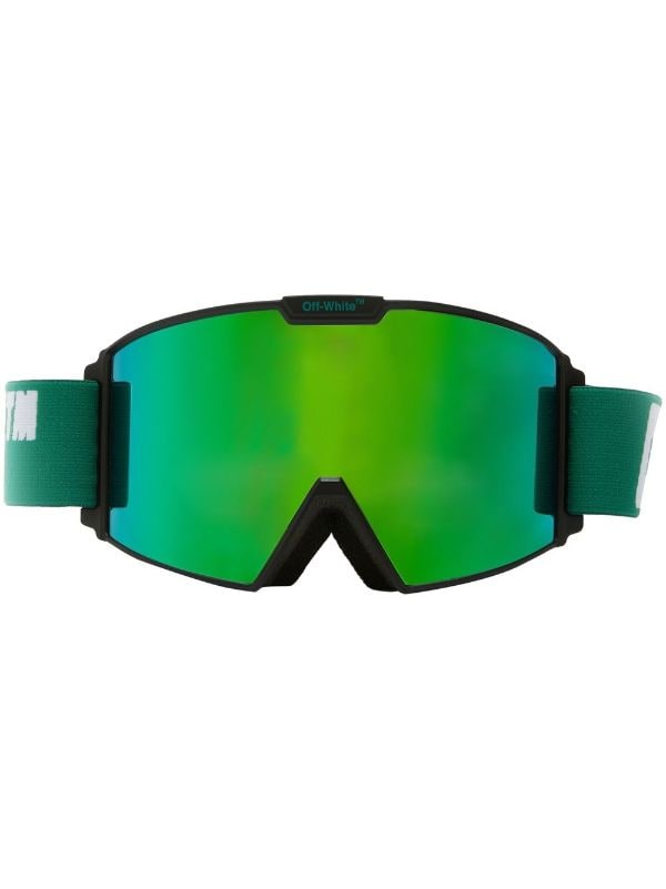 Moncler Eyewear logo-print ski-goggles - Farfetch