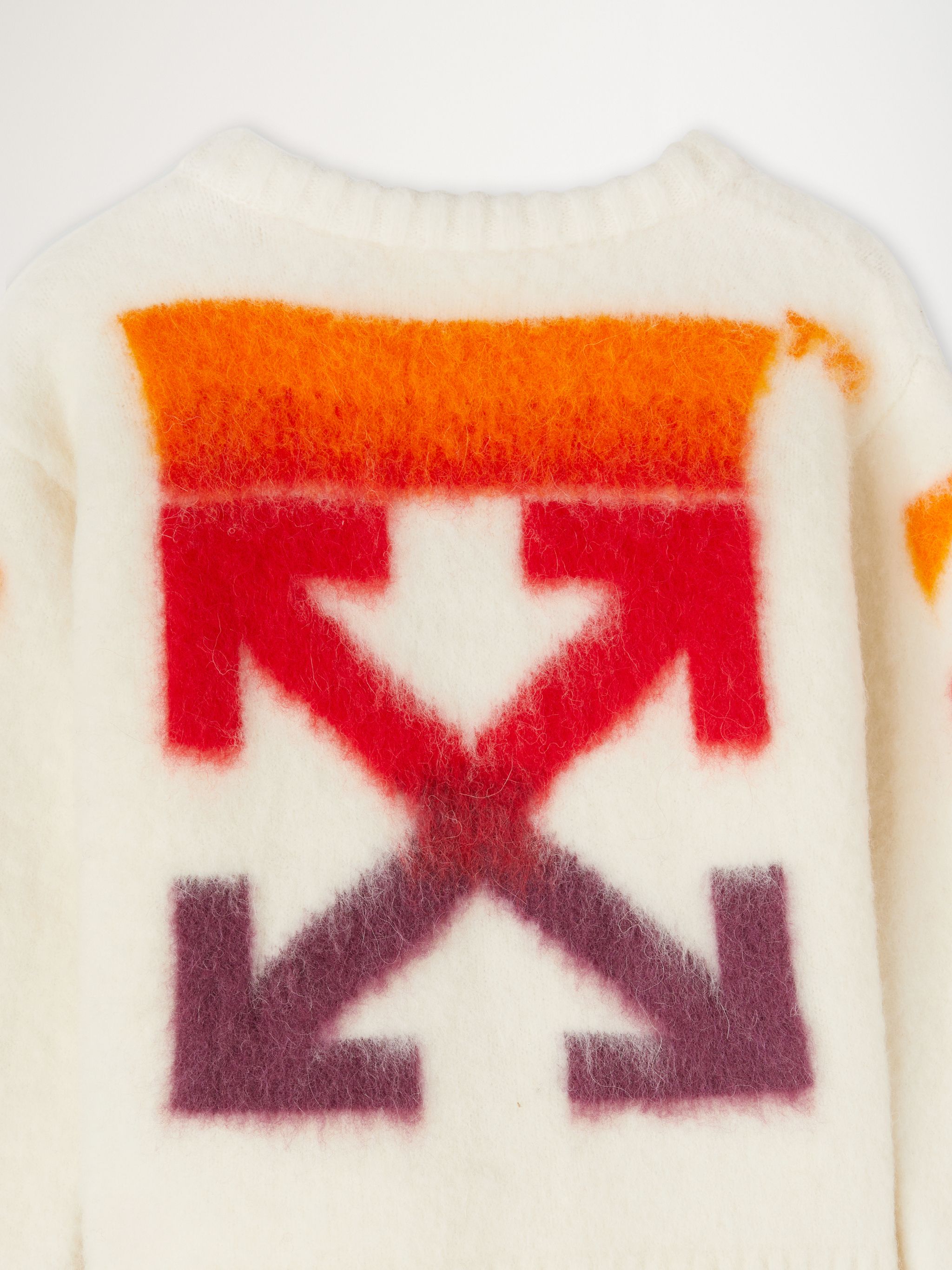 MAGLIONE ARROW IN MOHAIR