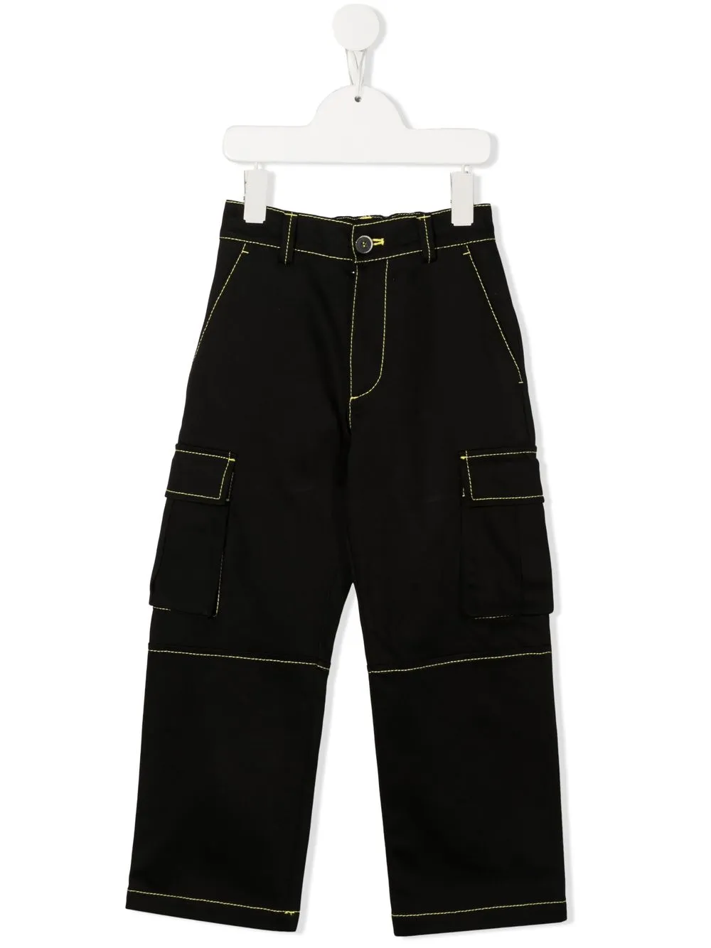 

Off-White Kids Off Rounded cargo trousers - Black