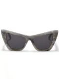 Off-White Eyewear cat-eye tinted sunglasses - Grey