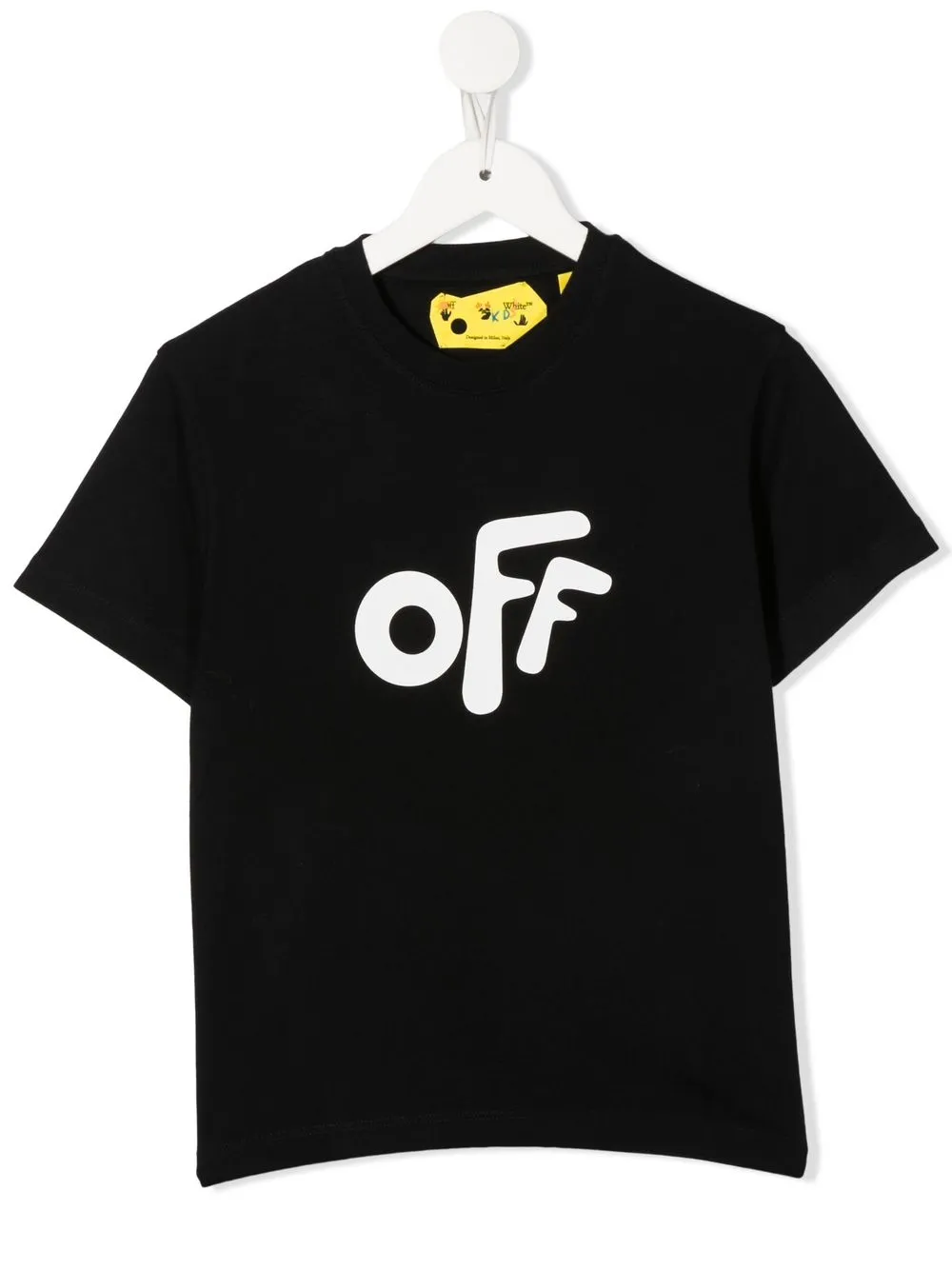 

Off-White Kids playera Off Rounded - Negro