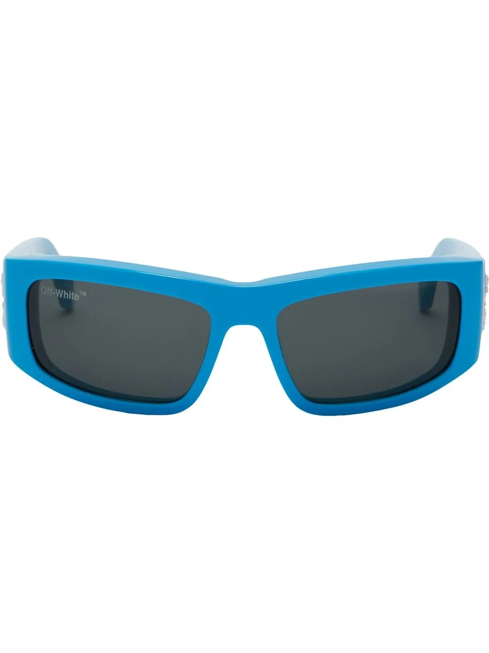 Off White Blue Sunglasses