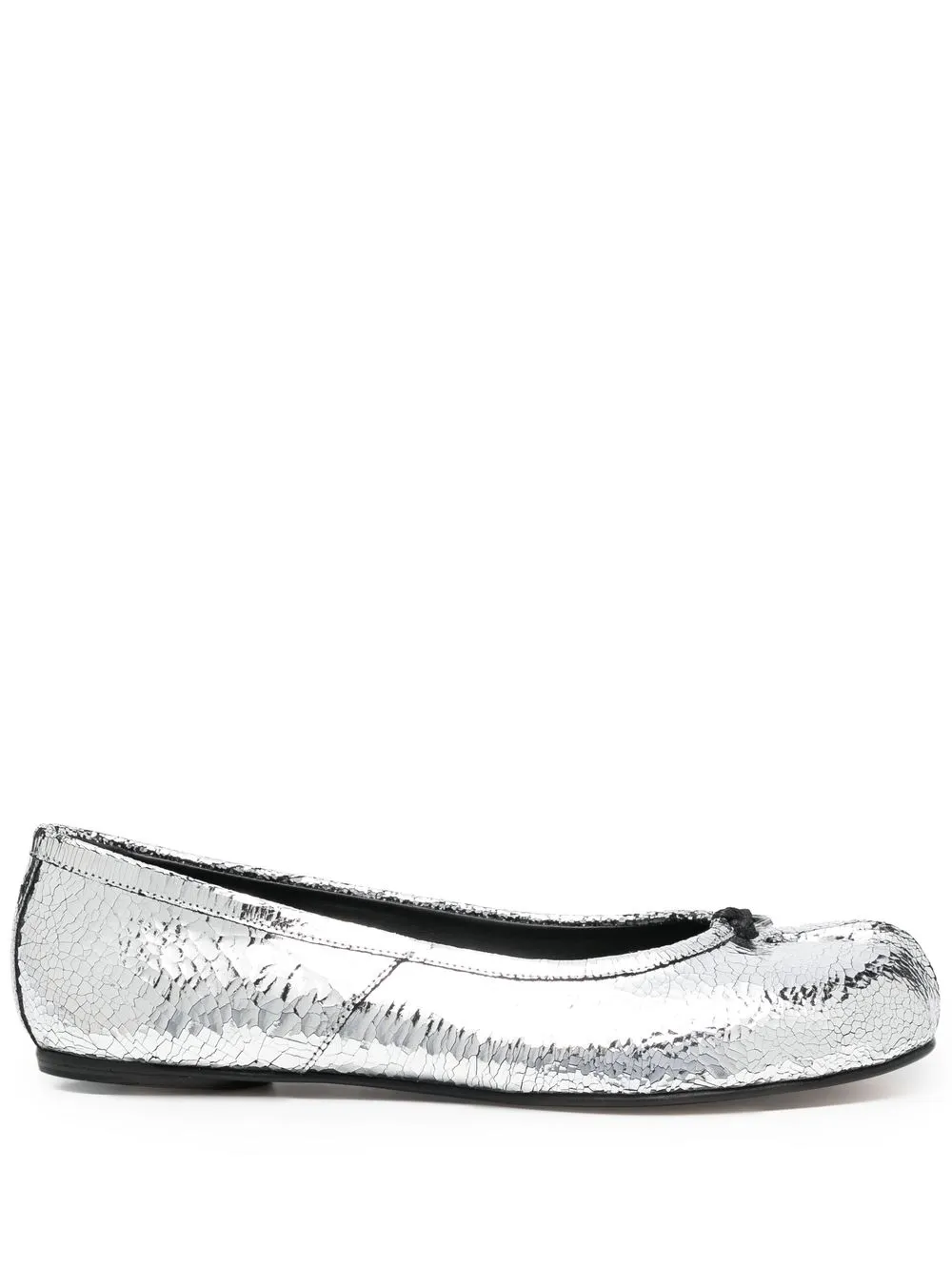 Maison Margiela Tabi mirror-effect Ballerina Shoes - Farfetch