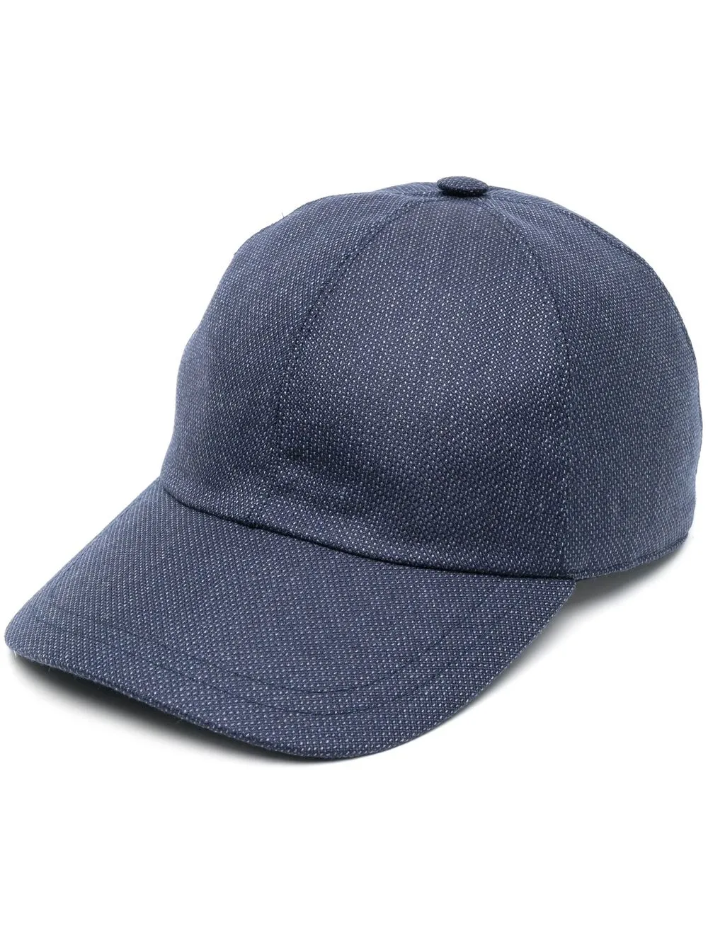 

Brioni gorra con lunares estampados - Azul