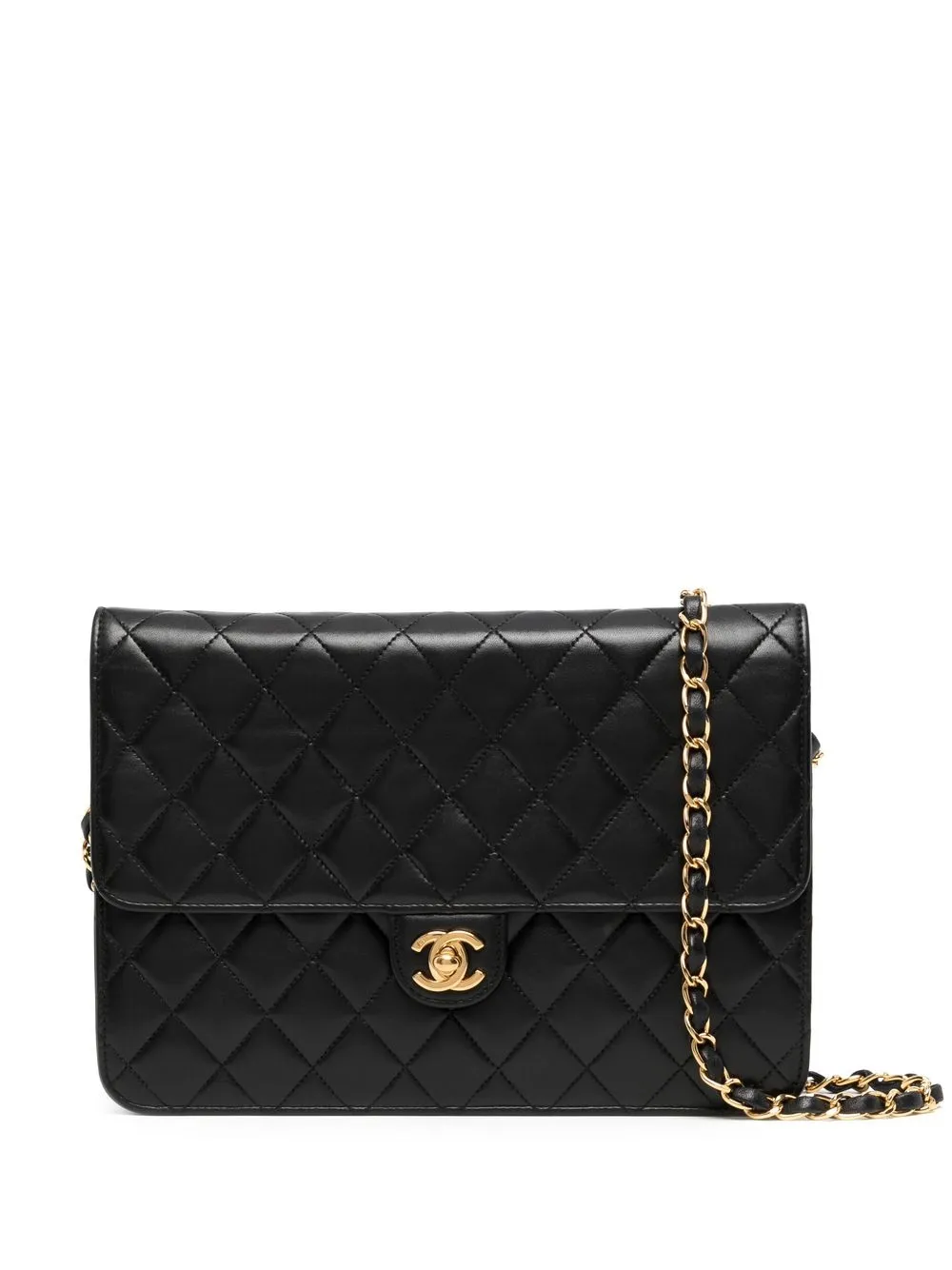 

Chanel Pre-Owned bolsa de hombro 2002 Classic Flap - Negro