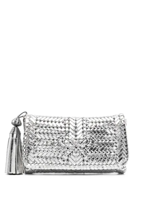 Anya Hindmarch Clutch Neeson de couro 