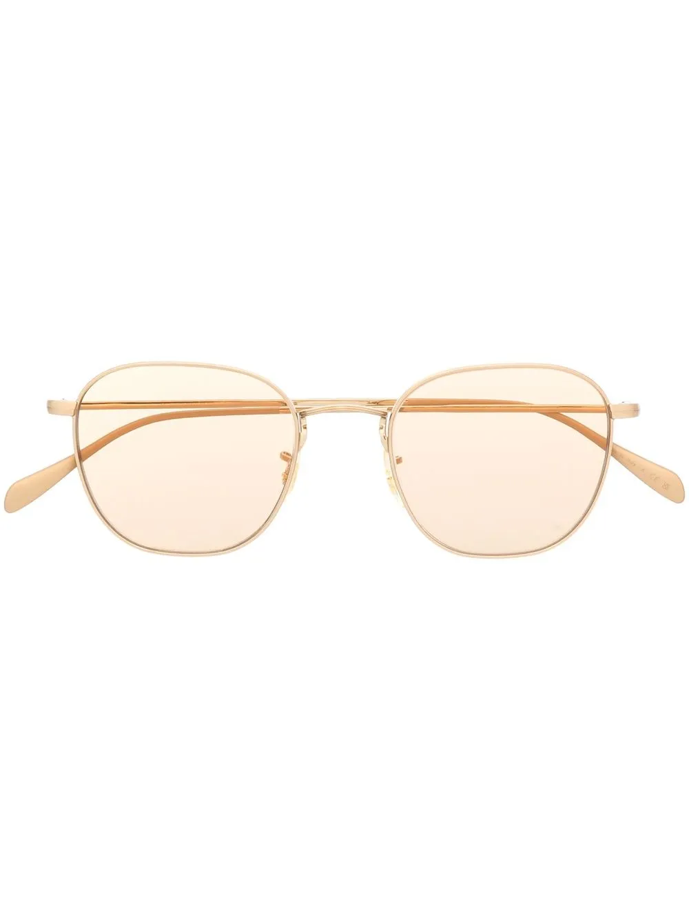 

Oliver Peoples lentes de sol con armazón cuadrada - Dorado