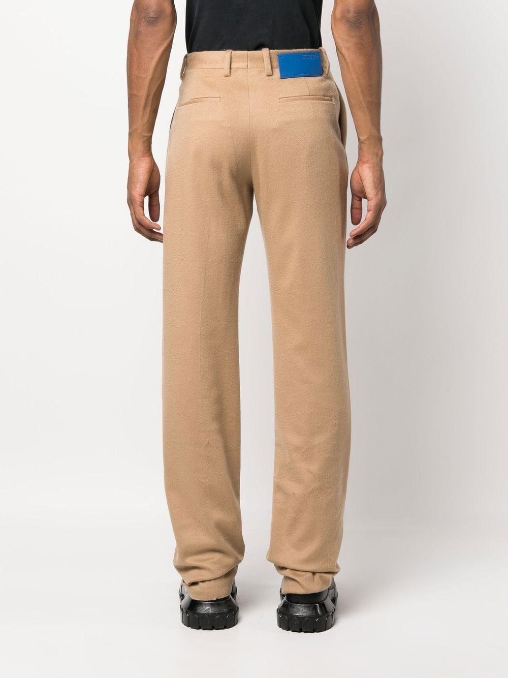 Off-White slim-cut tailored cashmere trousers Men