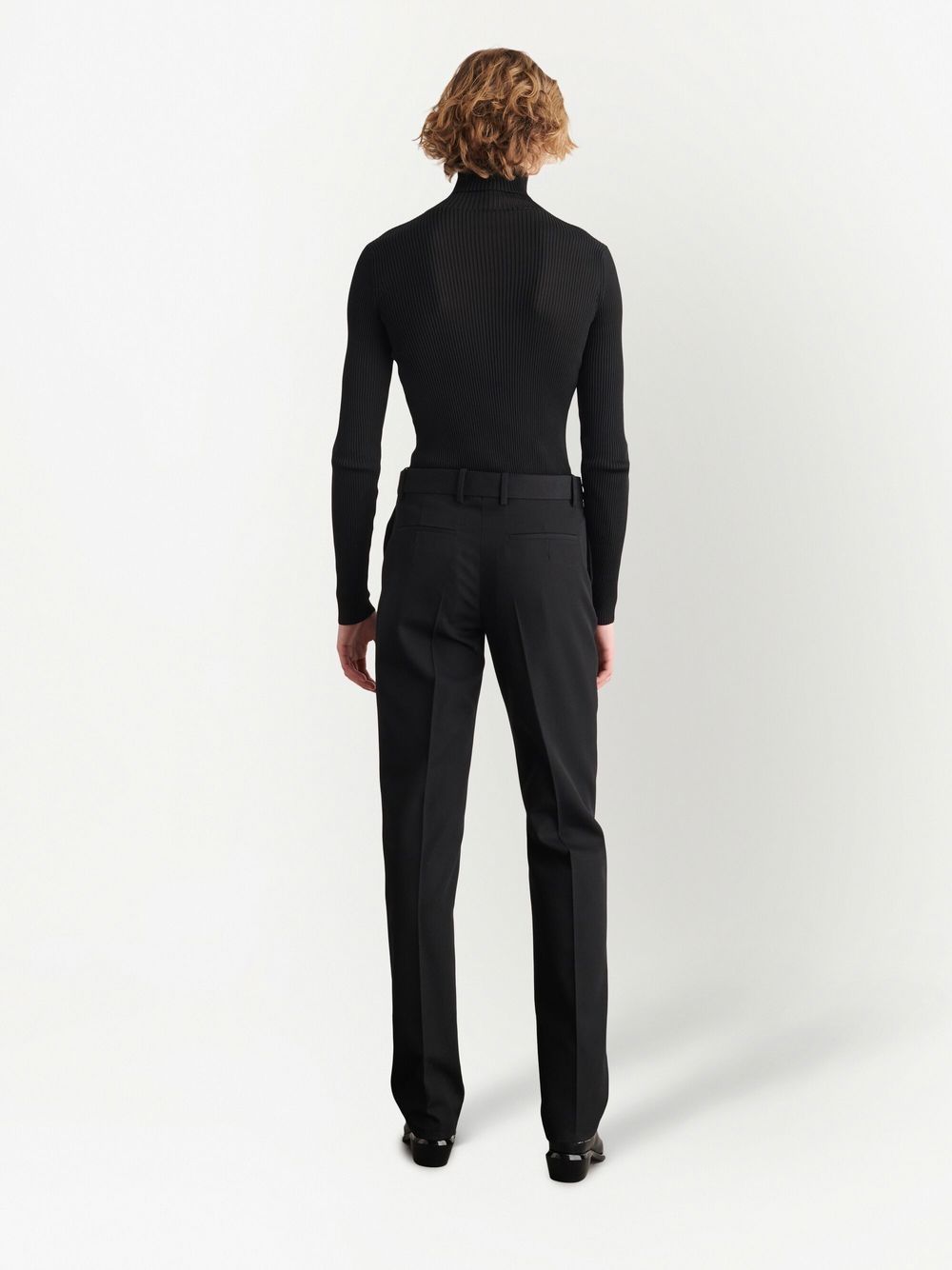 Off-White belted slim-fit trousers Men