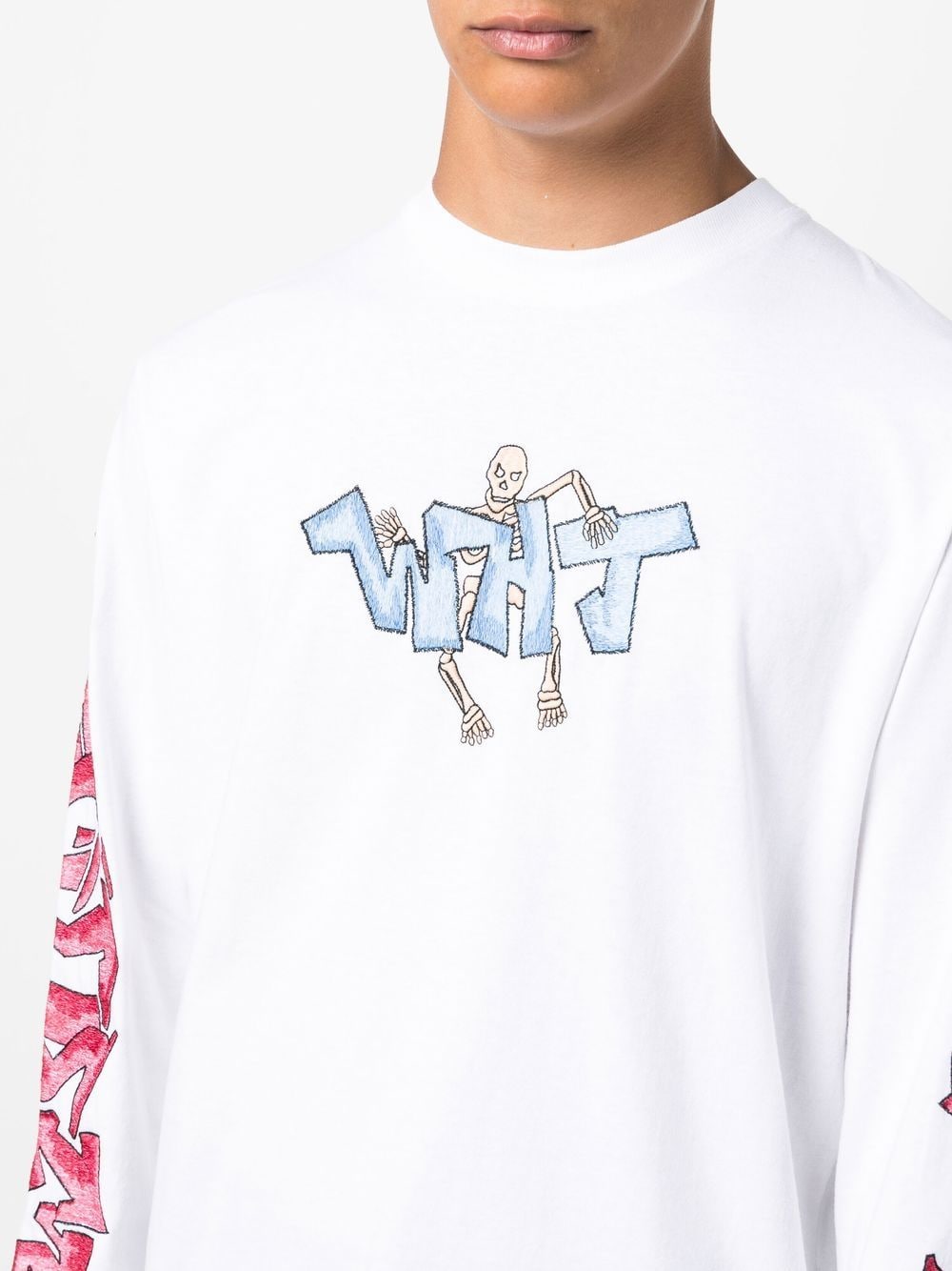 Off-White オフホワイト ロゴ ロングTシャツ - Farfetch