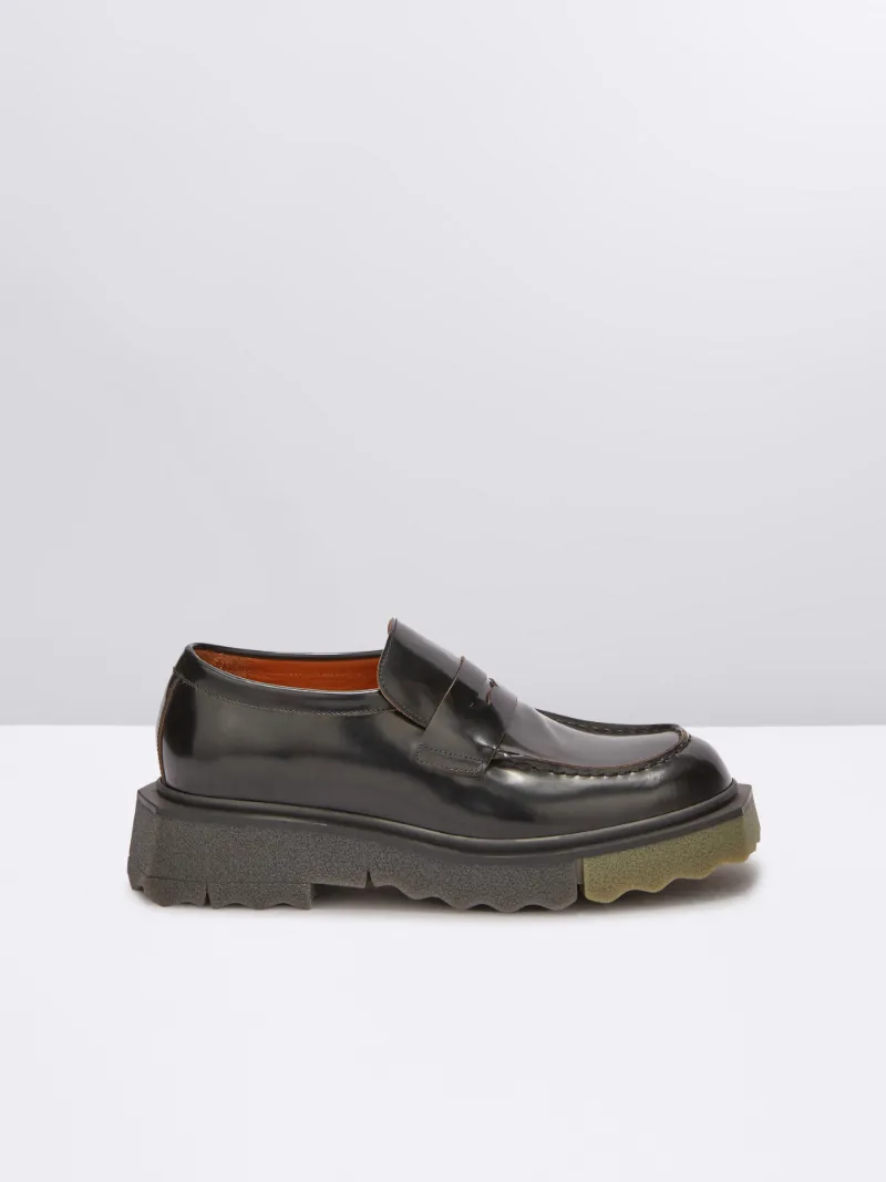LEATHER SPONGE LOAFER