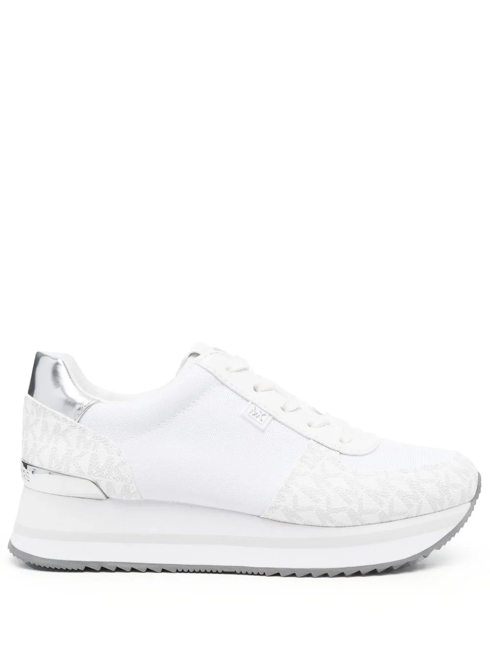 

Michael Michael Kors tenis bajos con plataforma - Blanco