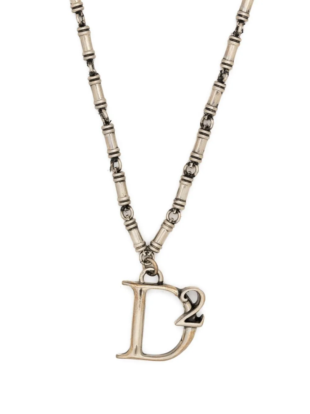 

Dsquared2 logo-charm necklace - Silver