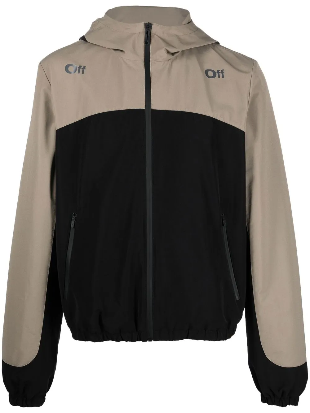 

Off-White Arrow Outl Block sports jacket - Black