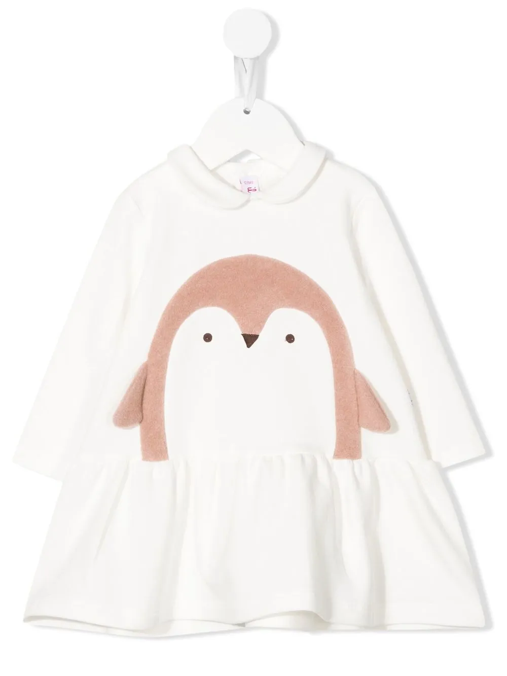 

Il Gufo vestido con pinguino estampado - Blanco