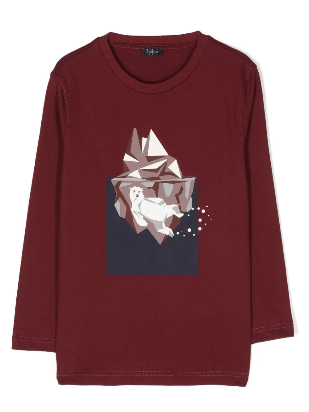 

Il Gufo playera manga larga con estampado gráfico - Rojo
