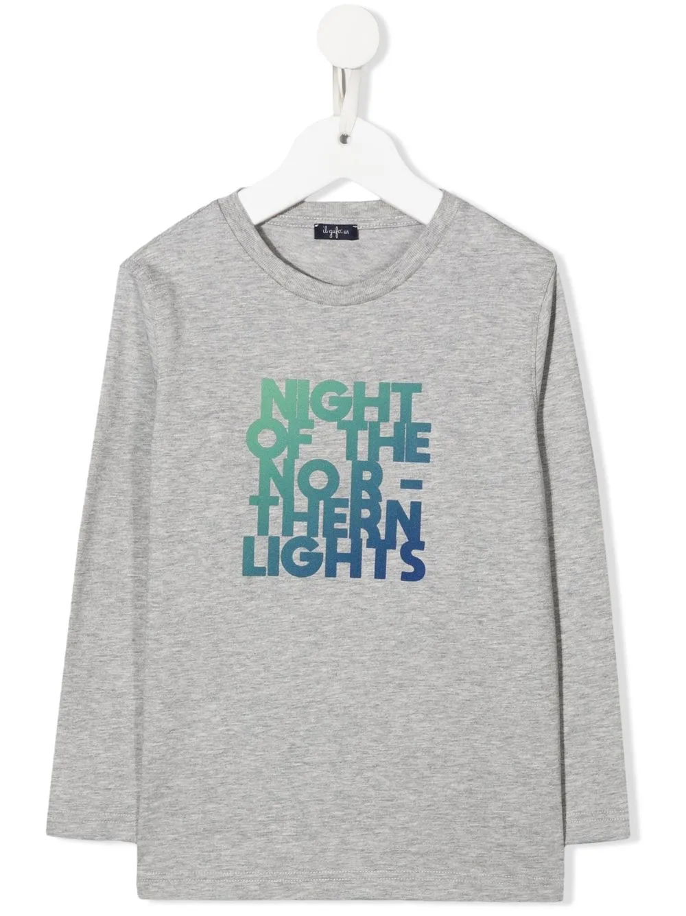 

Il Gufo northern-lights long-sleeve top - Grey