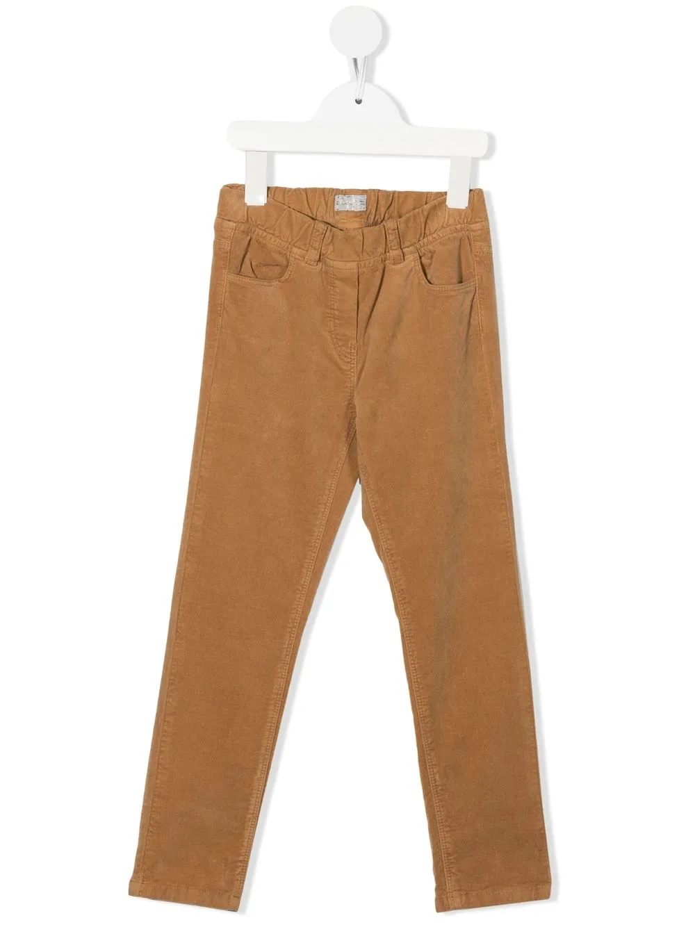 

Il Gufo slim-cut leg trousers - Neutrals