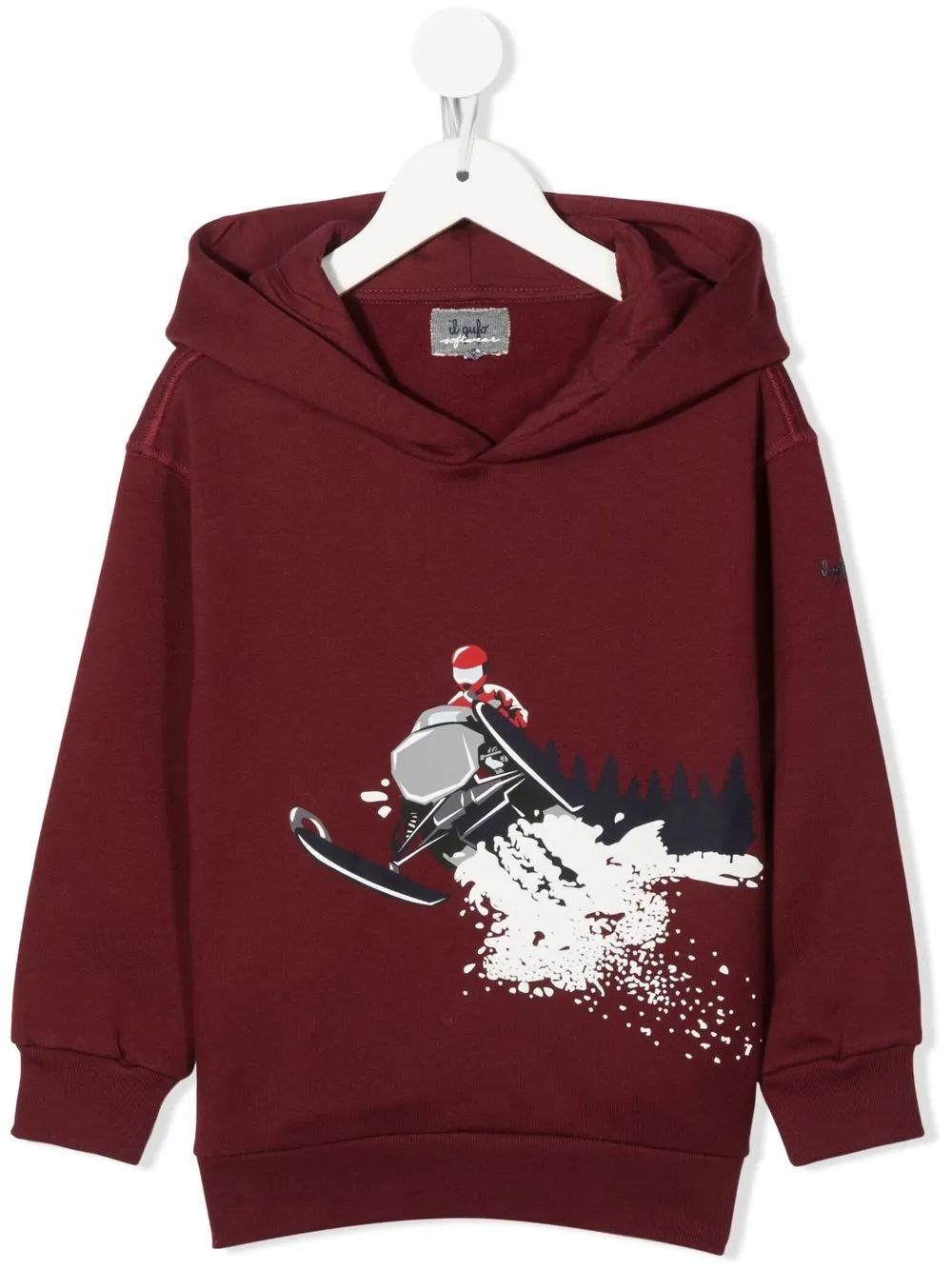 

Il Gufo hoodie Snow Rider - Rojo