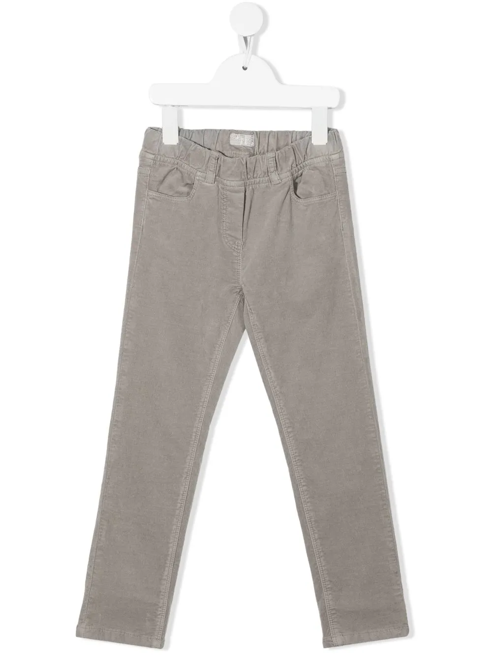 

Il Gufo slim-cut leg trousers - Grey