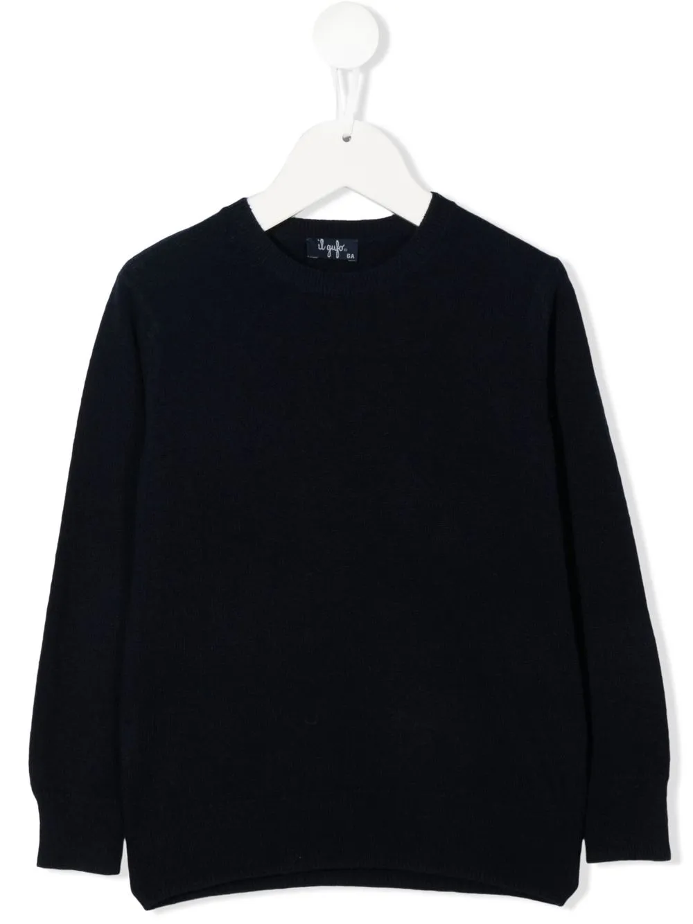 

Il Gufo crew-neck virgin wool jumper - Blue