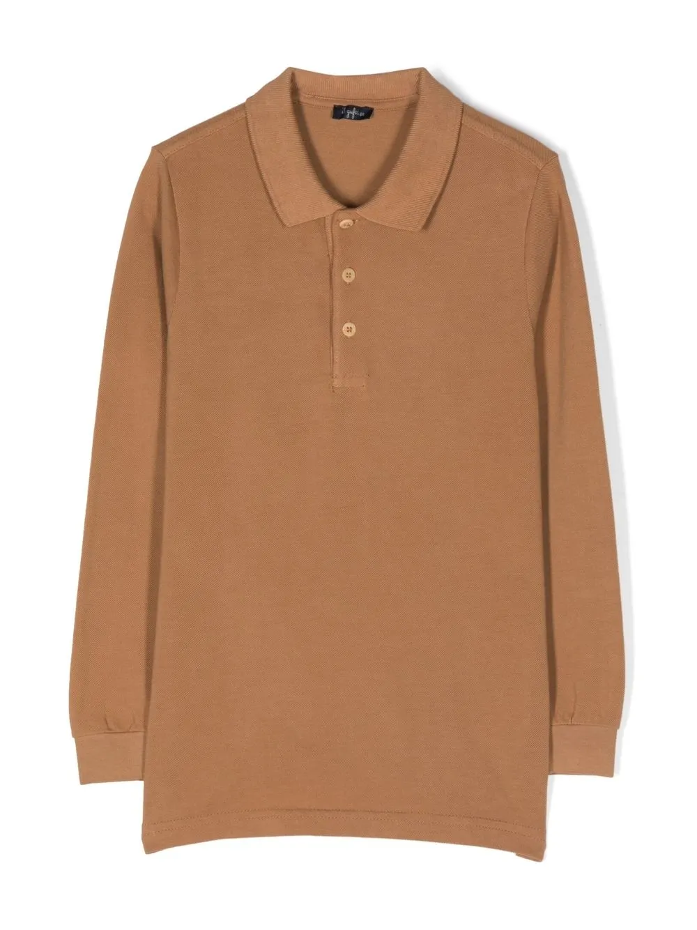 

Il Gufo button-front long-sleeved polo shirt - Brown