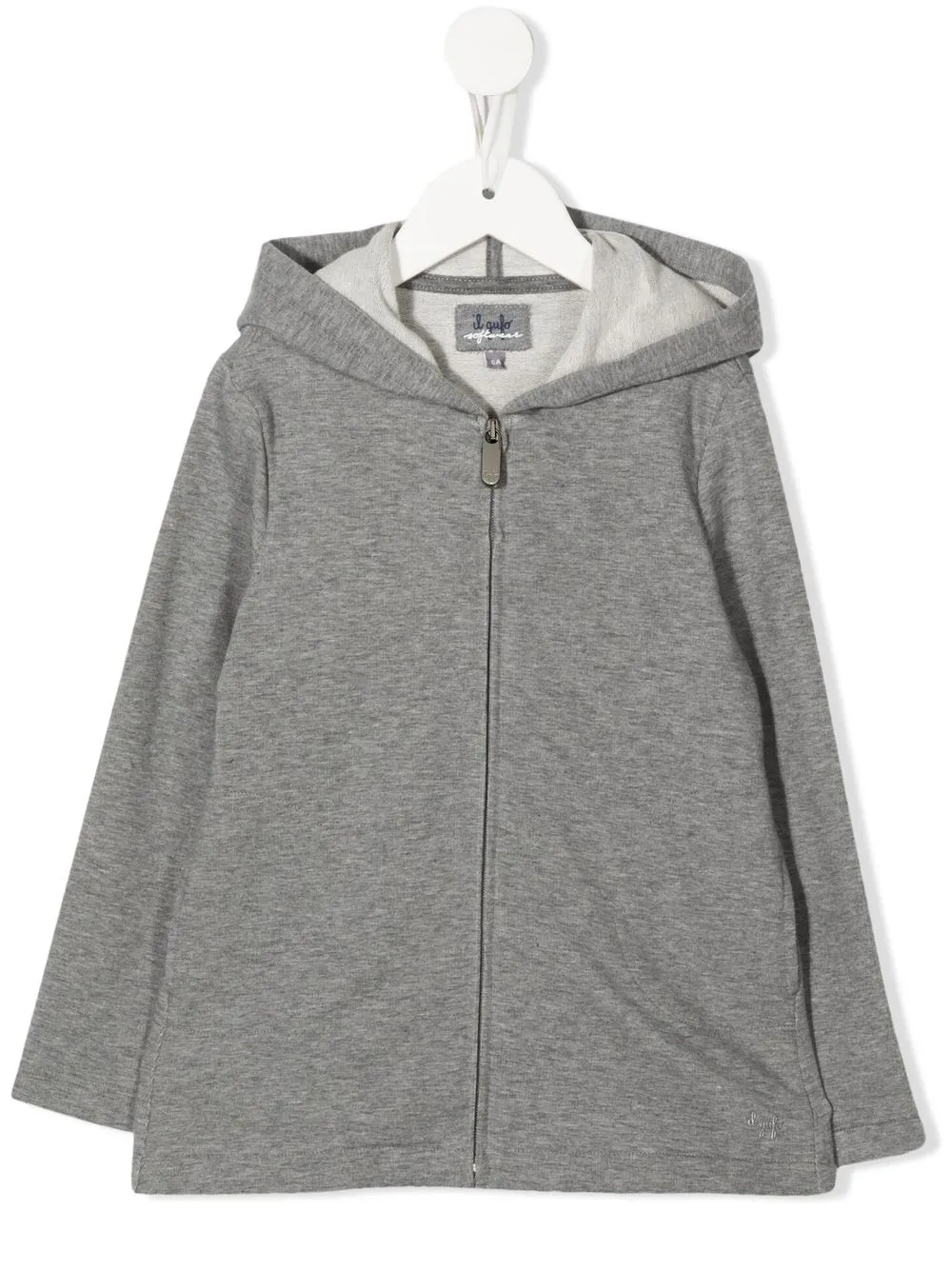 

Il Gufo hoodie con cierre - Gris