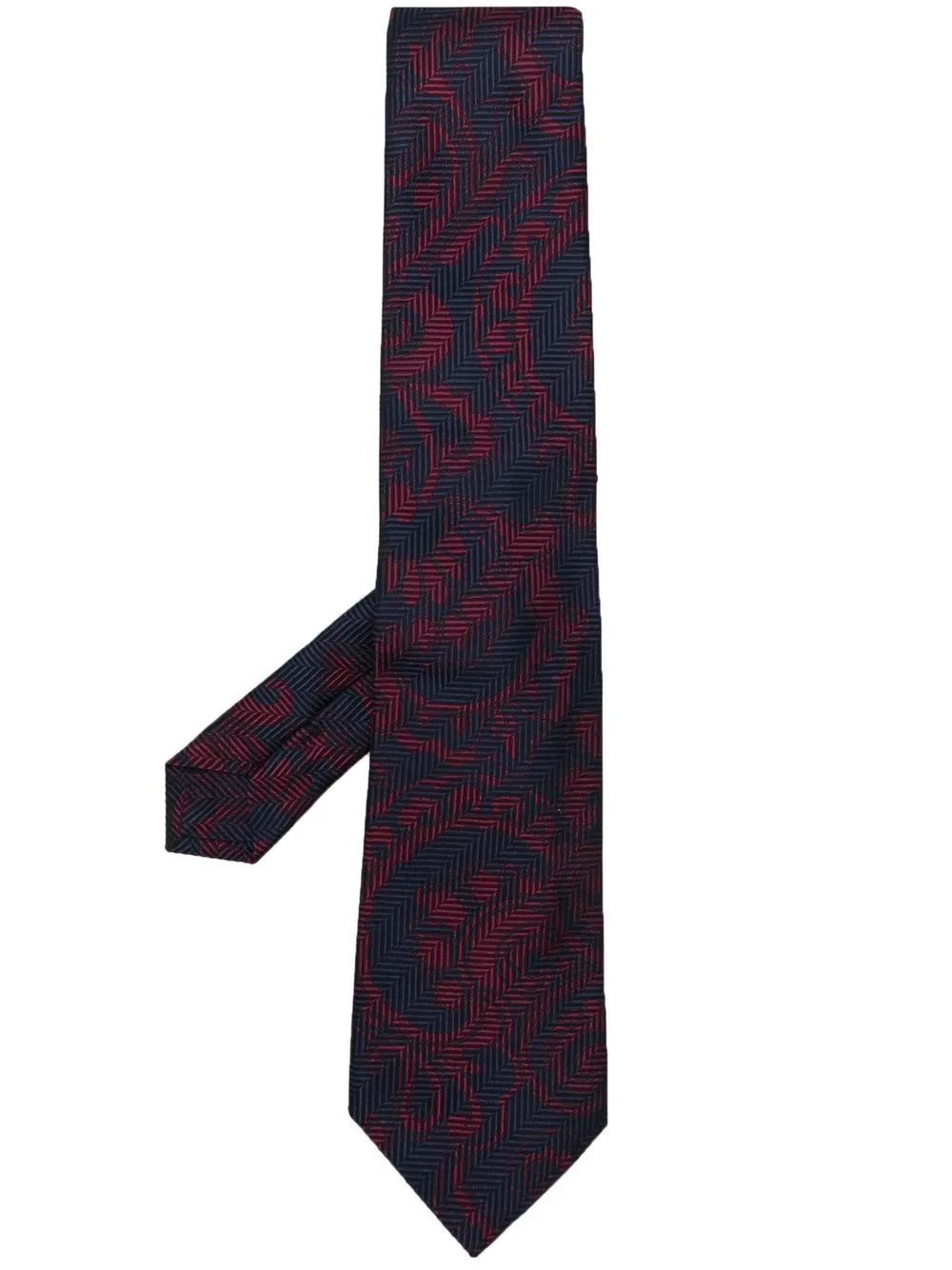 

ETRO paisley-print detail tie - Blue