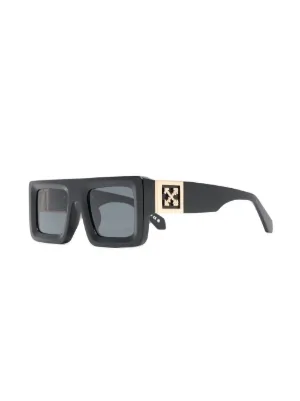 white frame sunglasses men's