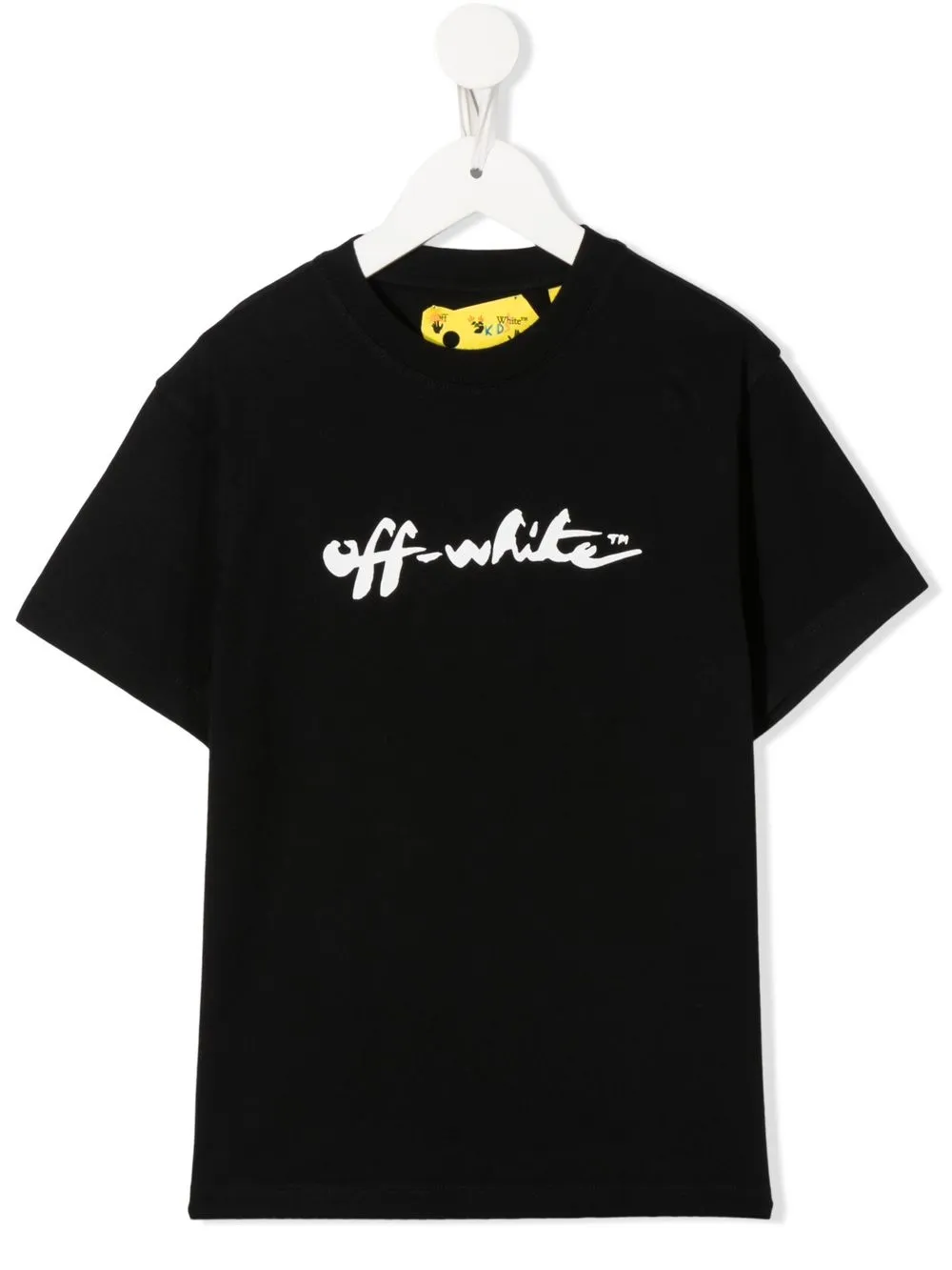 

Off-White Kids playera con motivo Arrows - Negro