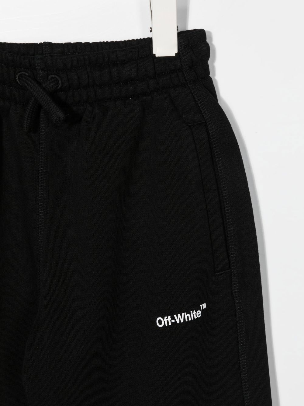 Shop Off-white Monster Arrow-print Track Pants In Black