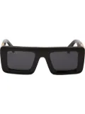 Off-White Eyewear Arrows-motif tinted sunglasses - Black