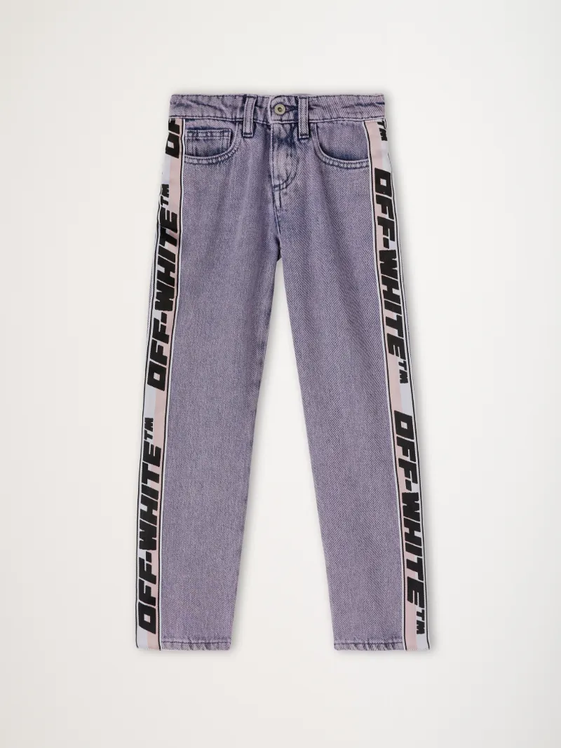 off---white.com | Logo Band Denim Pant