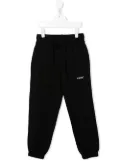 Off-White Kids logo-print track pants - Black