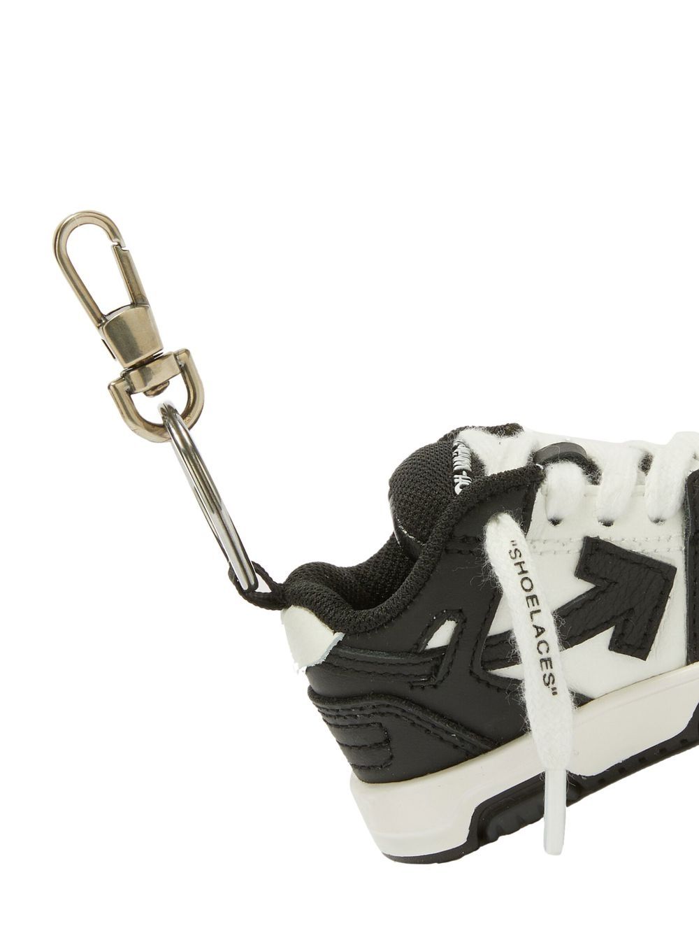 LV AF1 Whiteout Mini Sneaker Keychain