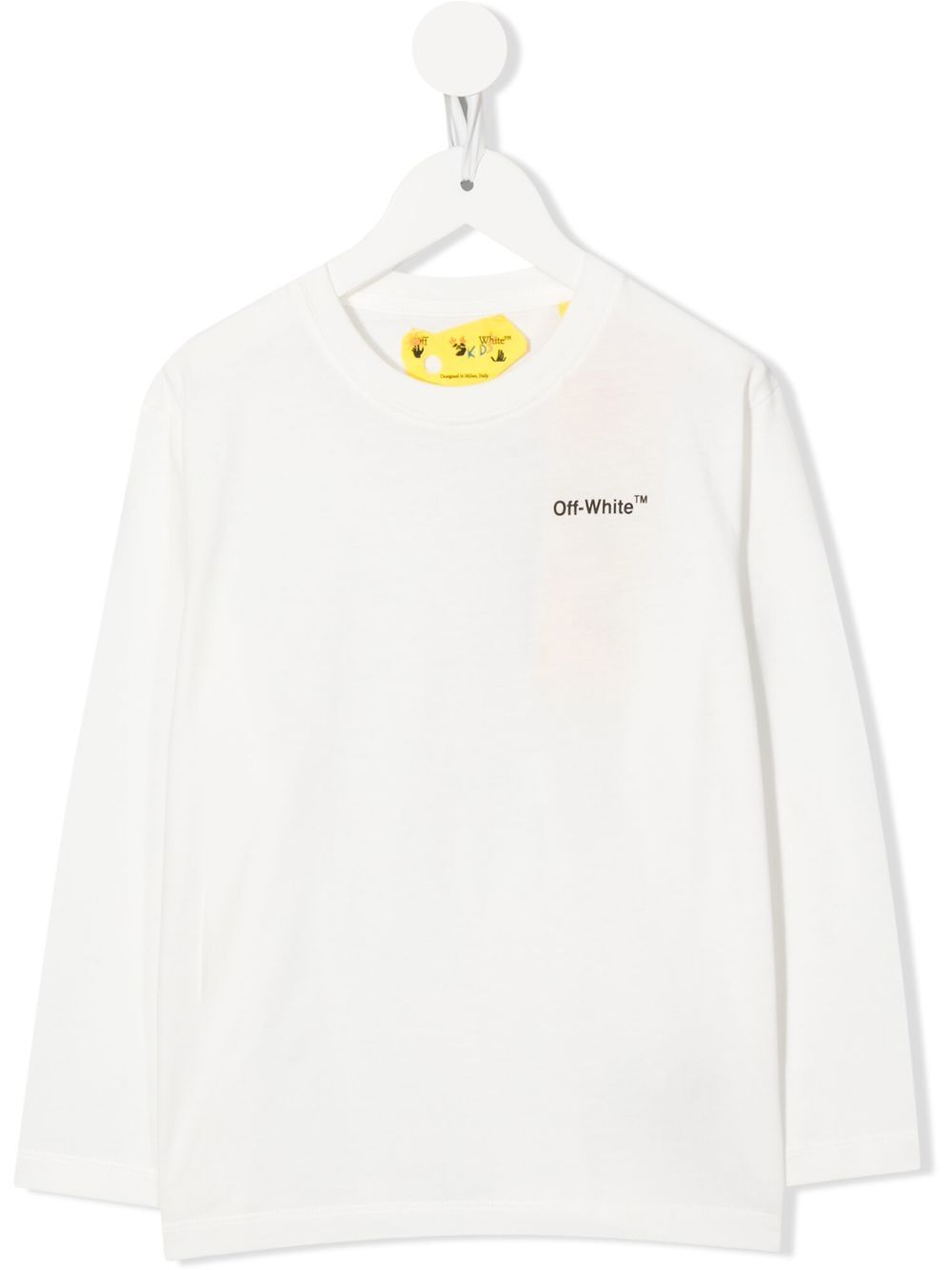 

Off-White Kids playera con motivo Arrows - Blanco