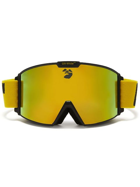 Off-White logo-print ski goggles