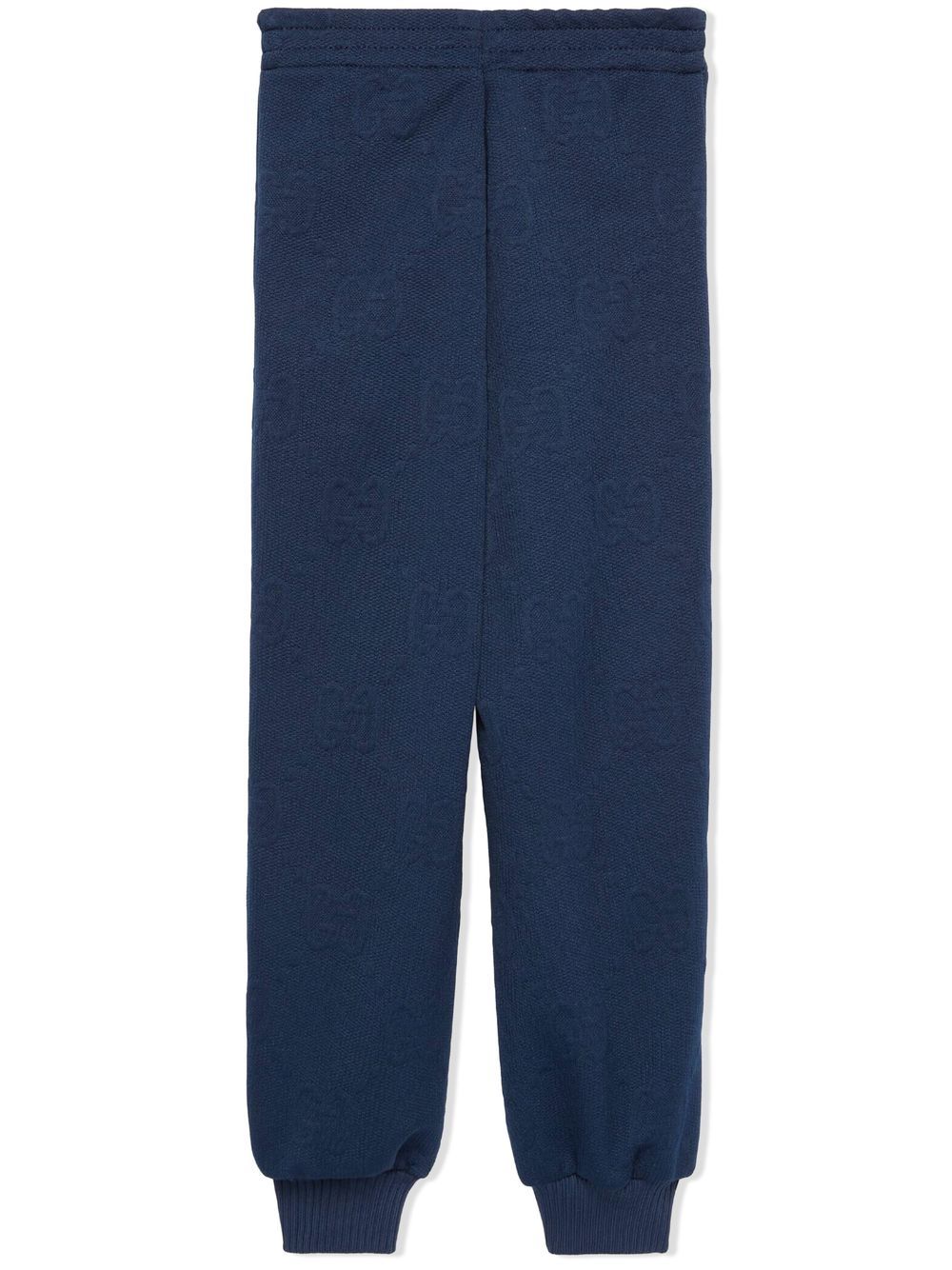 Gucci Kids Joggingbroek met vlakken - Blauw