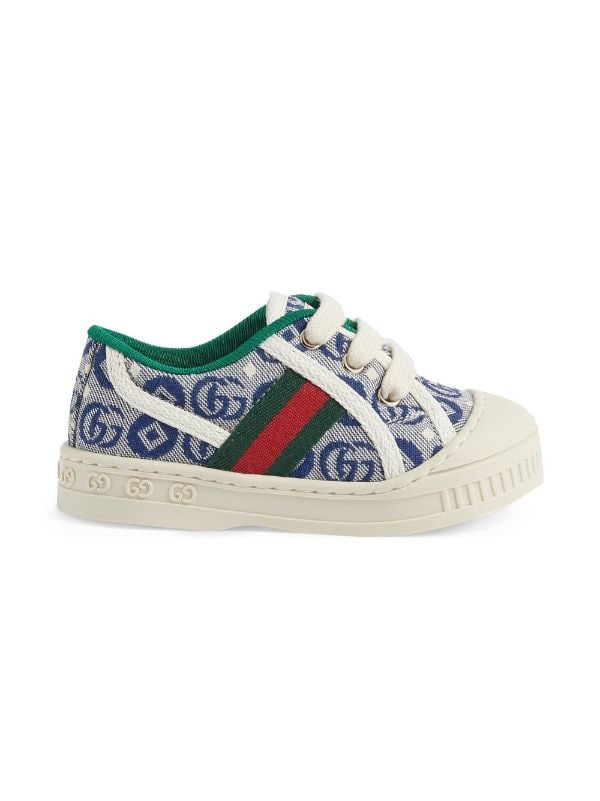 Gucci Kids グッチ・キッズ グッチ テニス 1977 スニーカー - FARFETCH