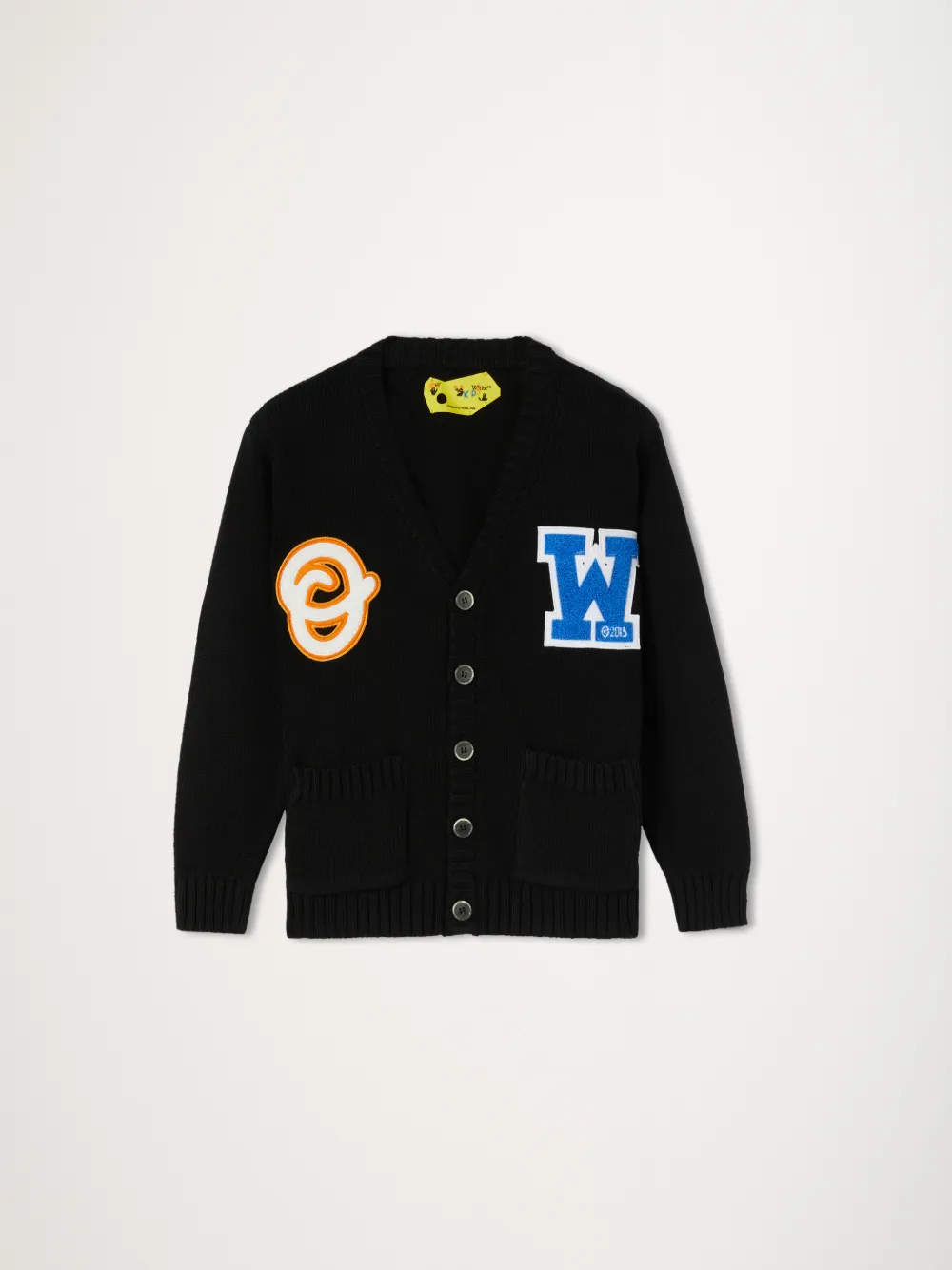 OW PATCH KNIT CARDIGAN OffWhite™ Official Site