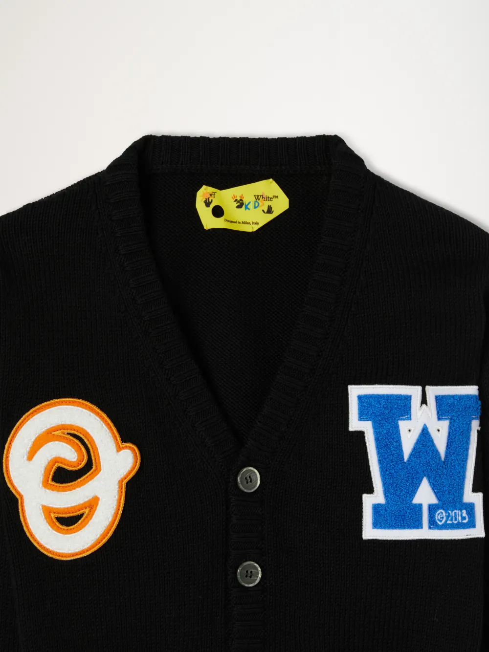 OW PATCH KNIT CARDIGAN OffWhite™ Official Site