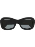 Off-White Eyewear oval-frame sunglasses - Black