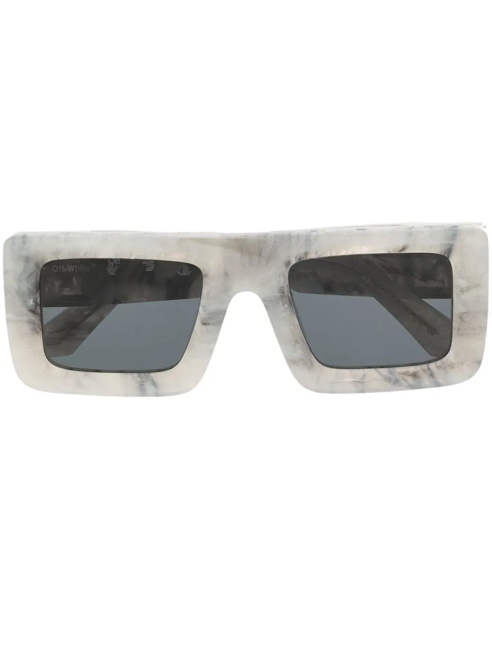 

Off-White Arrows square-frame sunglasses - Grey