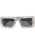 Off-White Eyewear Arrows square-frame sunglasses - Grey