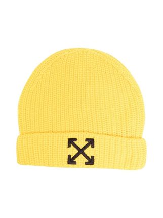 Arrows-motif knitted beanie, Off-White Kids