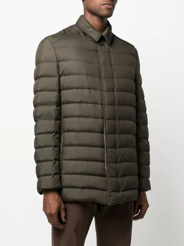 スーパーセール 半額タイムセール Brioni two-pocket Quilted Jacket | Green | FARFETCH ジャケット・アウター