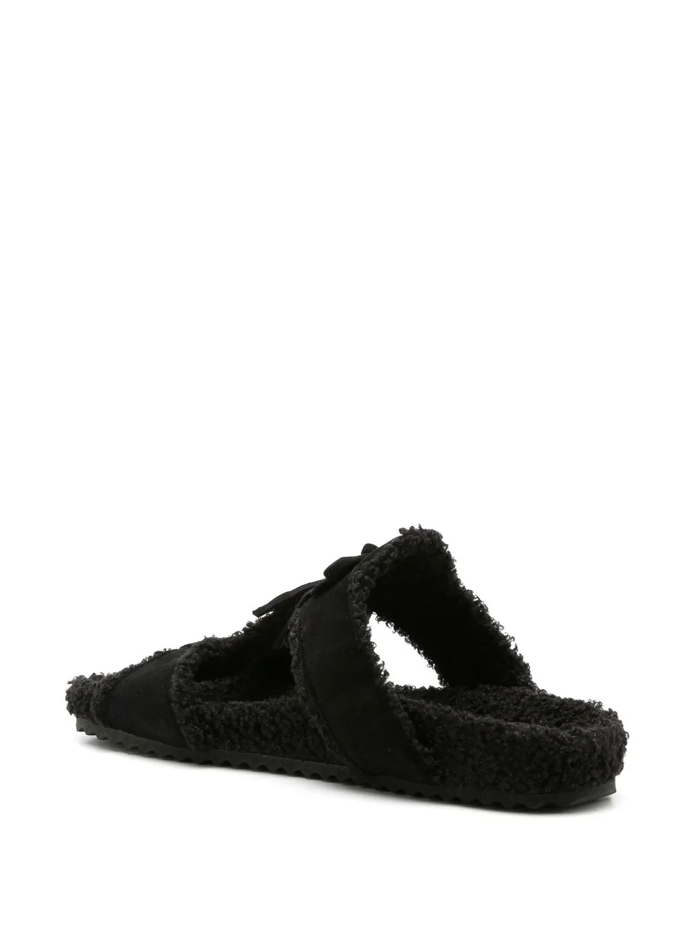 Sarah Chofakian Caged Open Toe Sandals In Black