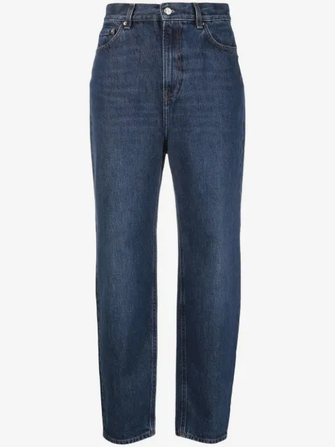 TOTEME twisted seam denim dark blue