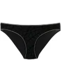 Marlies Dekkers The Adventures velvet-detail briefs - Black